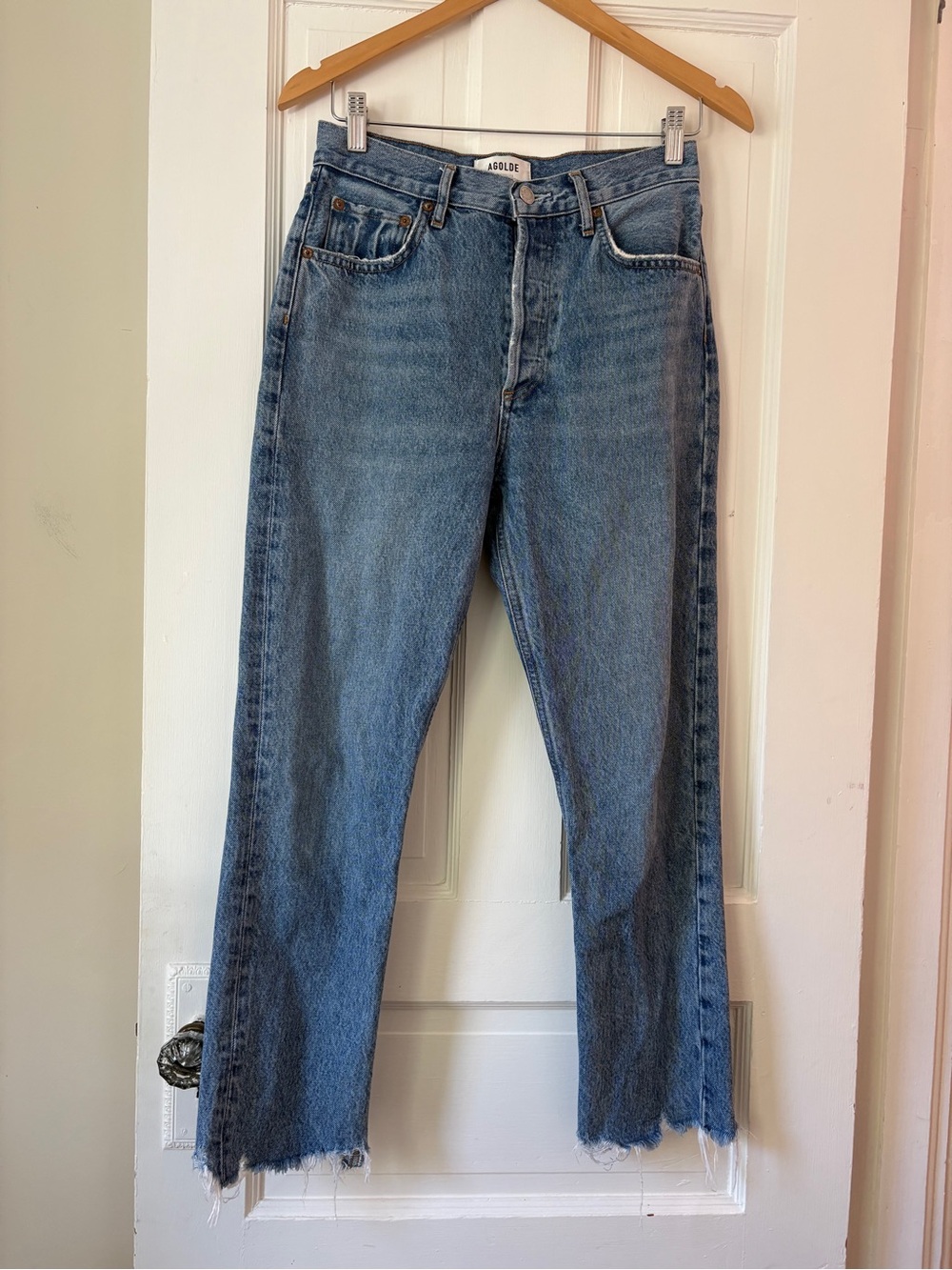 Agolde Riley Crop Jeans - Picture 4 of 13